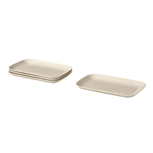 IKEA Plate, 30x18 cm Set of 4