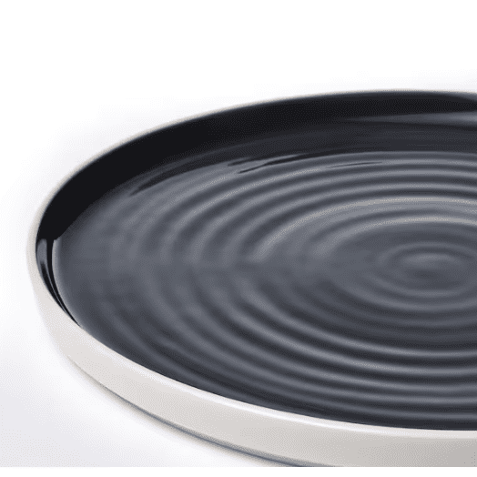 IKEA Plate, dark grey, 26 cm Set of 2