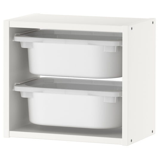 IKEA Wall storage, white/white, 34x21x30 cm