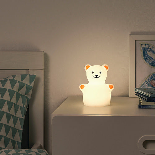 IKEA TÃfDER LED night light, bear battery-operated