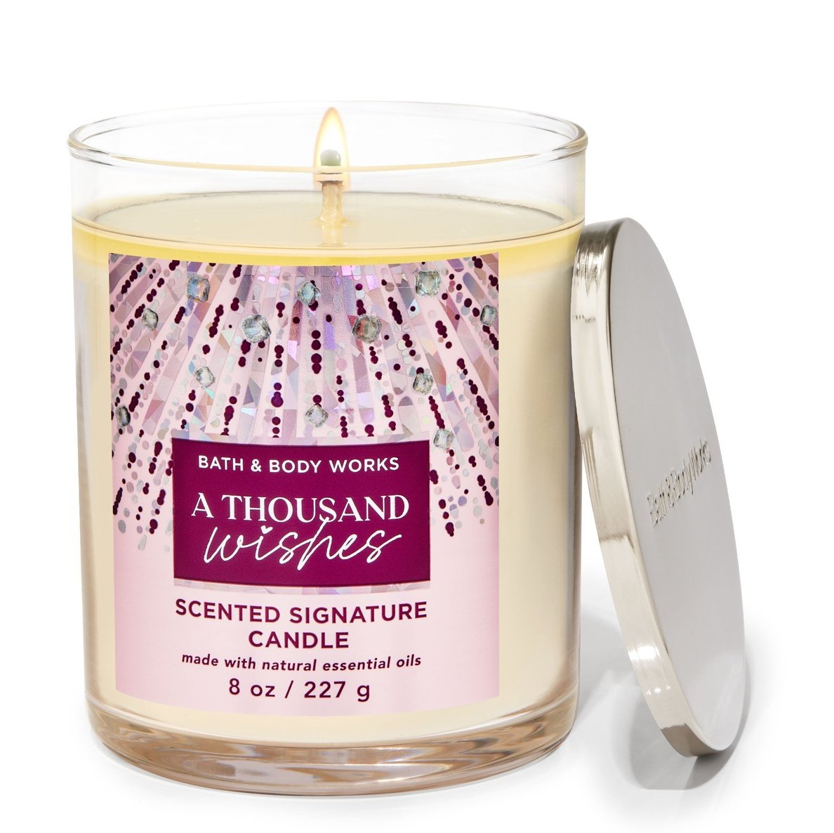 A THOUSAND WISHES Single Wick Candle 211G