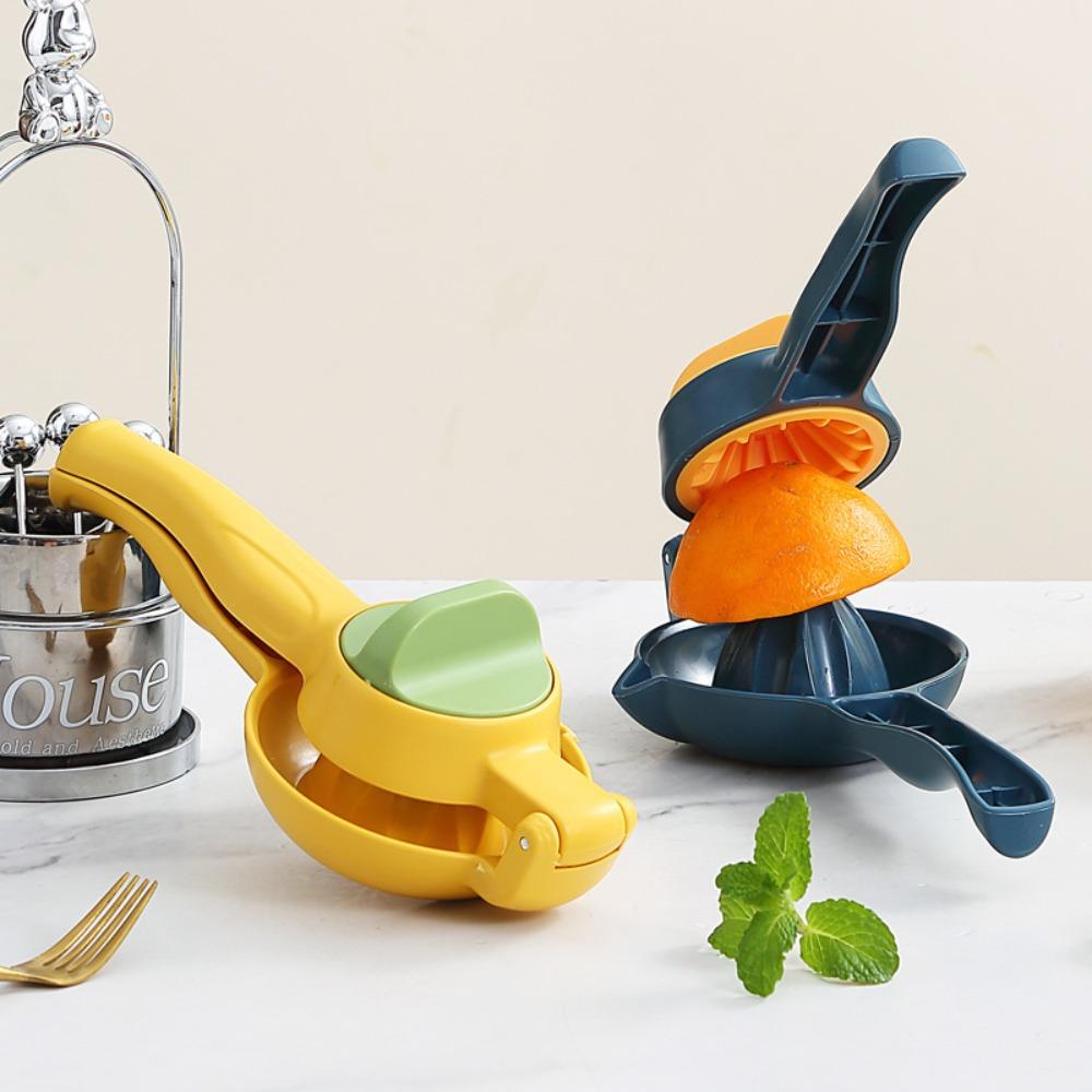 Handheld Lemon Squeezer Juicer Double Bowl Lemon Lime Squeezer Manual Orange Citrus Press Juicer