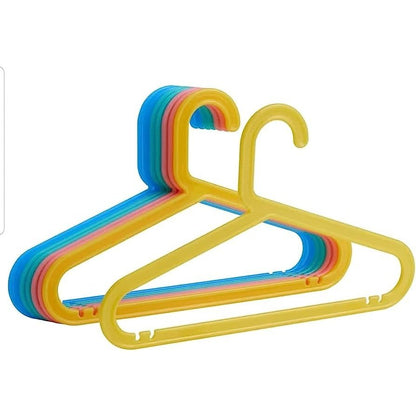 IKEA BAGIS Children's coat-hanger, mixed colors SET OF 8