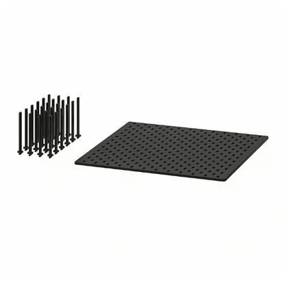 UPPDATERA Pegboard drawer organizer, anthracite, 60 cm