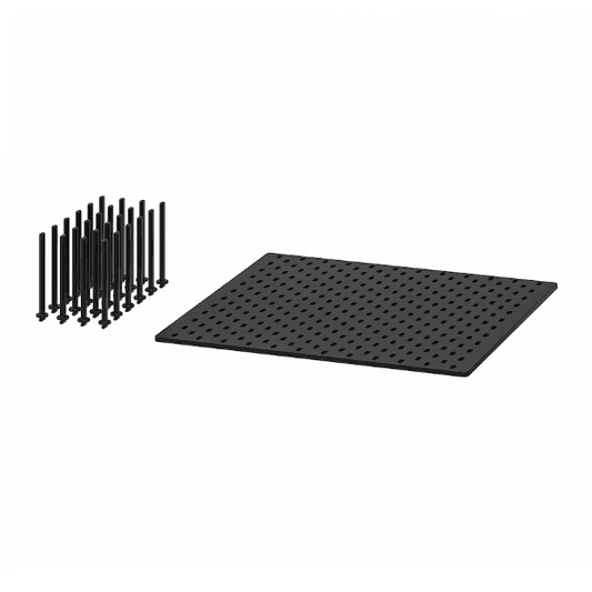 UPPDATERA Pegboard drawer organizer, anthracite, 60 cm