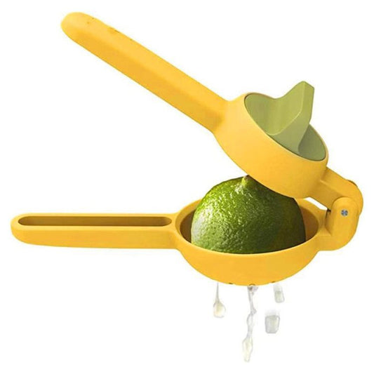 Handheld Lemon Squeezer Juicer Double Bowl Lemon Lime Squeezer Manual Orange Citrus Press Juicer