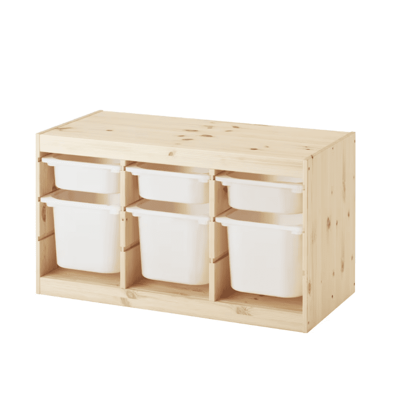 IKEA TROFAST Storage combination with boxes, 93x44x52 cm