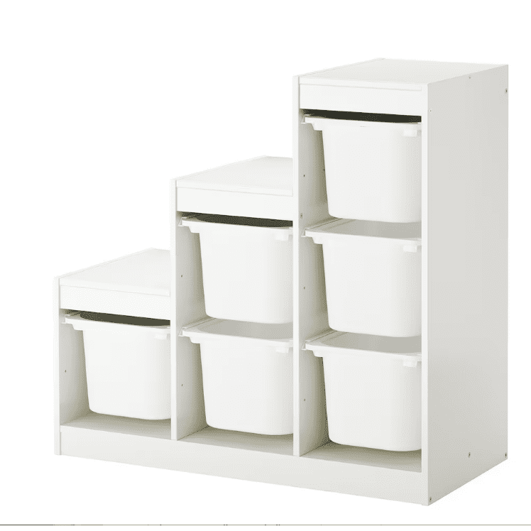 IKEA TROFAST Storage combination, 99x44x94 cm