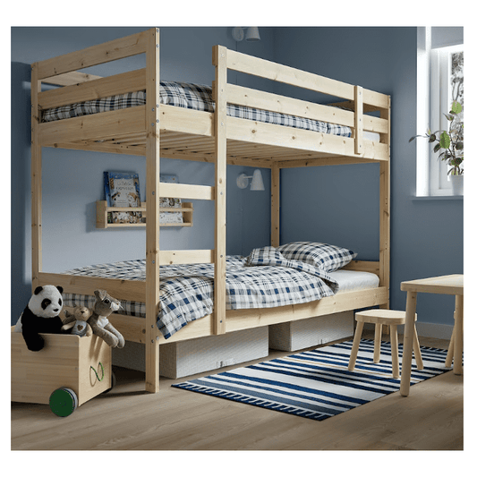 IKEA MYDAL Bunk bed frame, pine, 90x200 cm