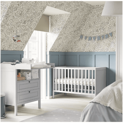 IKEA SUNDVIK 2-piece baby furniture set, grey, 60x120 cm – Lovehome IKEA SUNDVIK 2-piece baby furniture set, grey, 60x120 cm – Lovehome