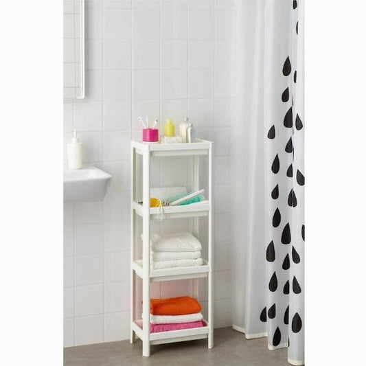 IKEA Shelf unit, white, 37x23x101 cm