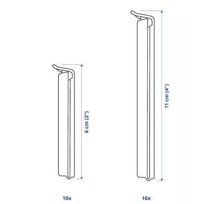 IKEA BEVARA Sealing clip, set of 26, mixed colors