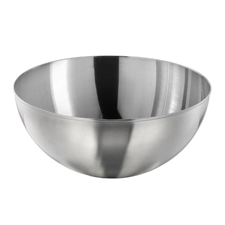 IKEA BLANDA BLANK Serving bowl, stainless steel, 28 cm