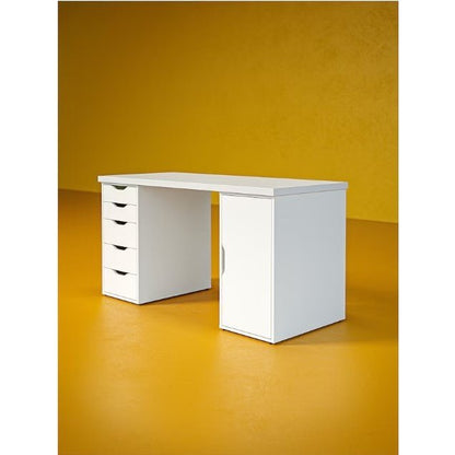 IKEA LAGKAPTEN / ALEX Desk, white, 140x60 cm