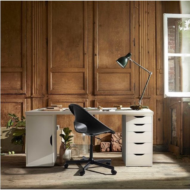 IKEA LAGKAPTEN / ALEX Desk, white, 140x60 cm