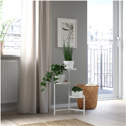 IKEA OLIVBLAD Plant stand, in/outdoor white, 58 cm