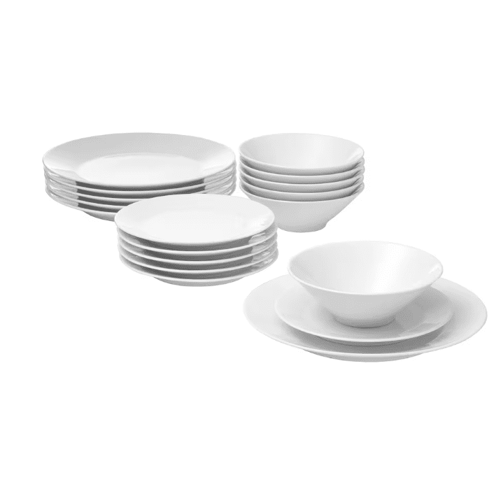 IKEA 365+ 18-piece service, white