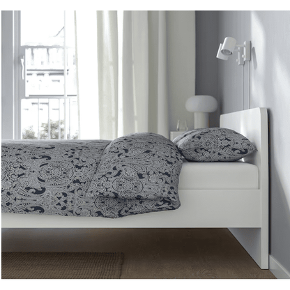 IKEA ASKVOLL Bed frame, white, 140x200 cm