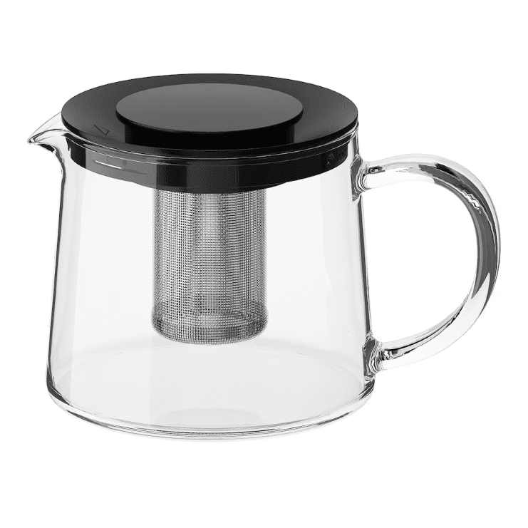 RIKLIG Teapot, glass, 0.6 l