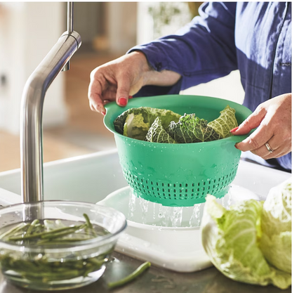 UPPFYLLD Colander, bright green, 24 cm