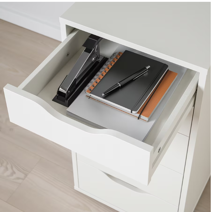 ALEX Drawer unit, white, 36x70 cm