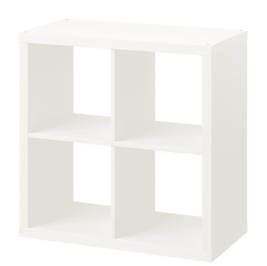 KALLAX Shelving unit, white, 77x77 cm