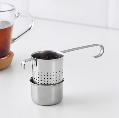 LJUDLÖS Tea infuser, stainless steel loop