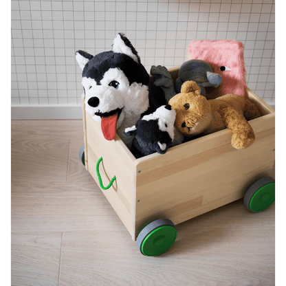 FLISAT Toy storage with wheels