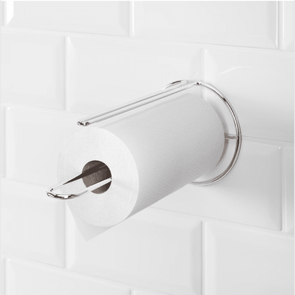 TORKAD Kitchen roll holder, silver-color