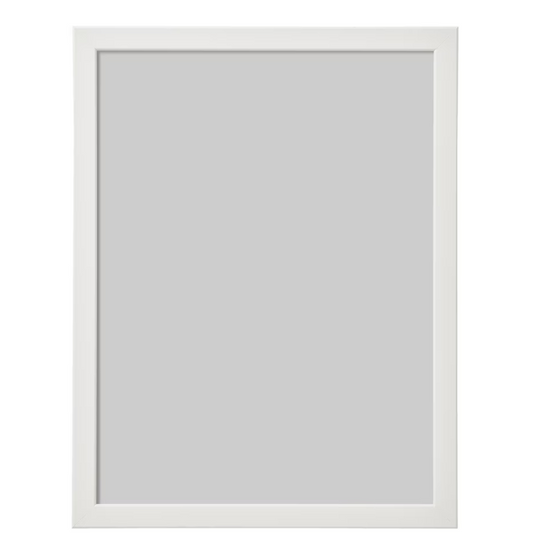IKEA FISKBO Frame, white, 30x40 cm