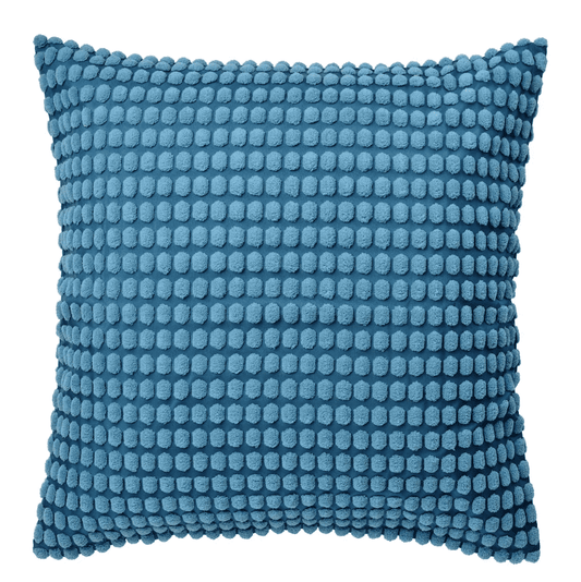 SVARTPOPPEL Cushion cover, blue, 65x65 cm