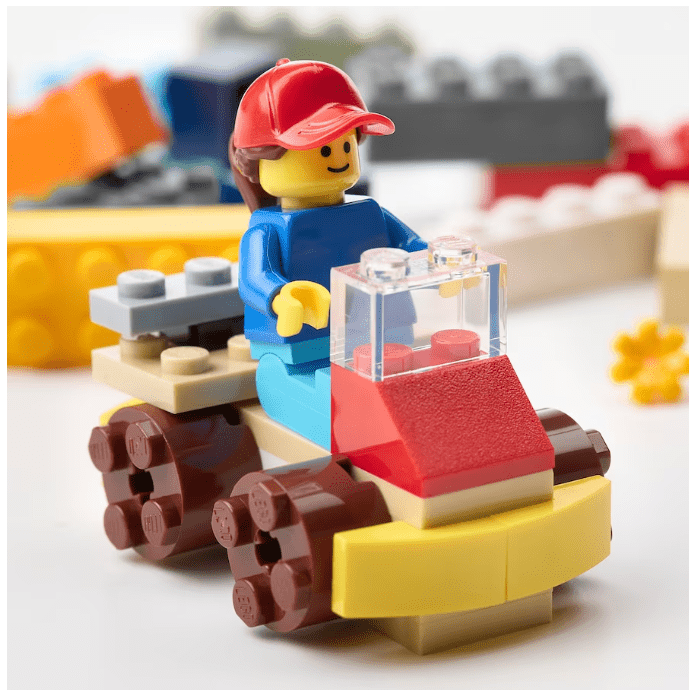 BYGGLEK 201-piece LEGO® brick set, mixed colours