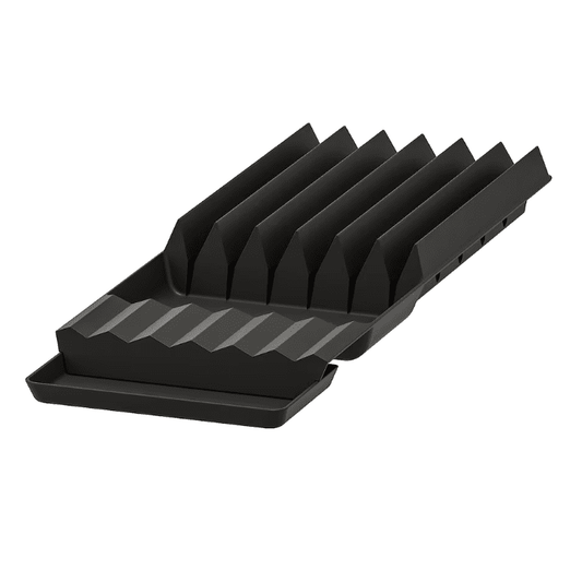 UPPDATERA Knife rack, anthracite, 20x50 cm