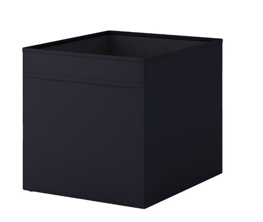 DRÖNA Box, black, 33x38x33 cm