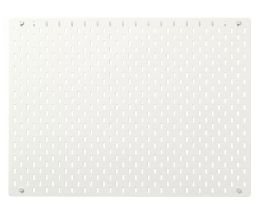 SKÅDIS Pegboard, white, 76x56 cm