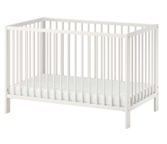 GULLIVER Cot, white, 60x120 cm