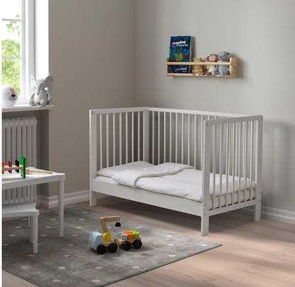 GULLIVER Cot, white, 60x120 cm