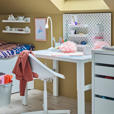 IKEA Children's desk chair, white