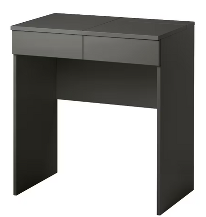 BRIMNES Dressing table, grey, 70x42 cm