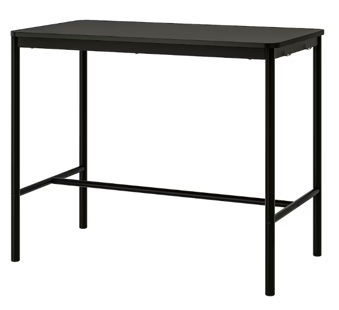 TOMMARYDTable, anthracite, 130x70x105 cm