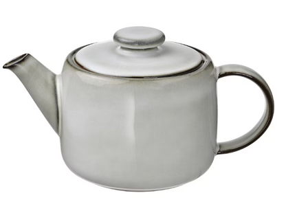 GLADELIG Teapot, grey, 1.2 l