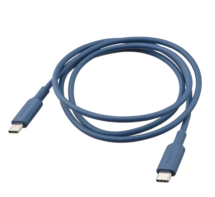 SITTBRUNN USB-C to USB-C, blue, 1 m