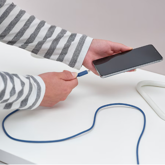 IKEA USB-C to USB-C, blue, 1 m