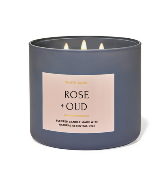 ROSE & OUD3-Wick Candle