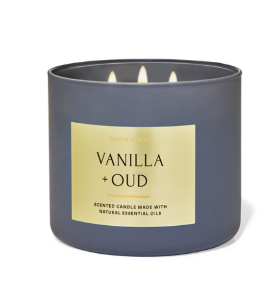 VANILLA & OUD3-Wick Candle