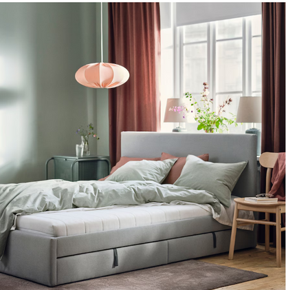 ÅFJÄLL Foam mattress, firm/white, 80x200 cm