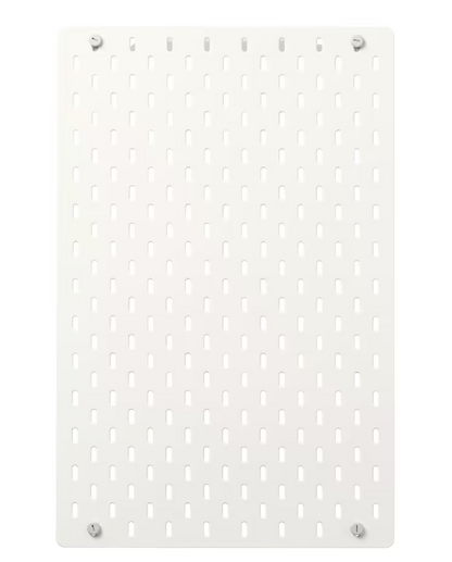 SKÅDIS Pegboard, white, 36x56 cm