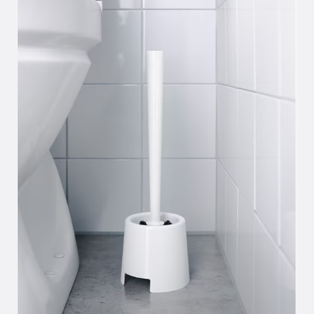 IKEA Toilet brush/holder, white