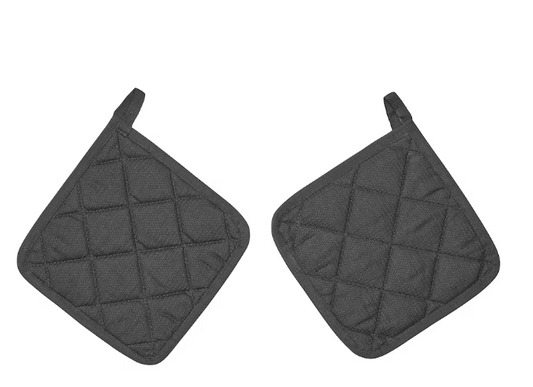 Pot holder, grey, 21x21 cm