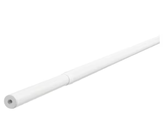 RÄCKA Curtain rod, white, 120-210 cm